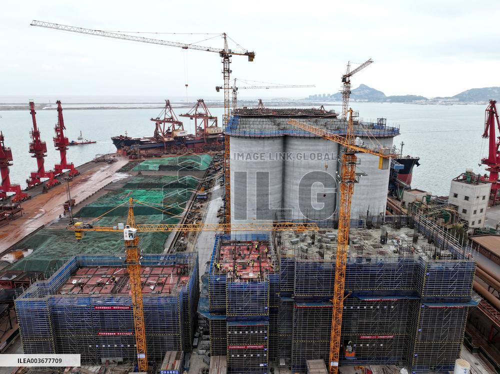Lianyungang International Grain Distribution Center Constructio