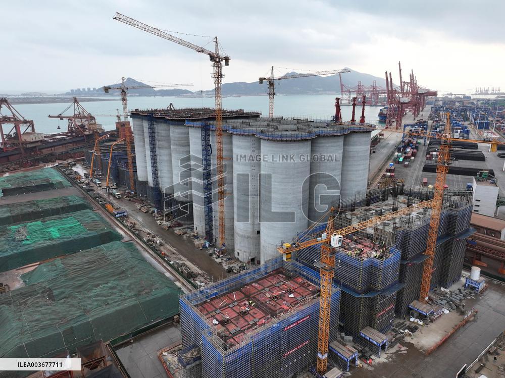 Lianyungang International Grain Distribution Center Constructio