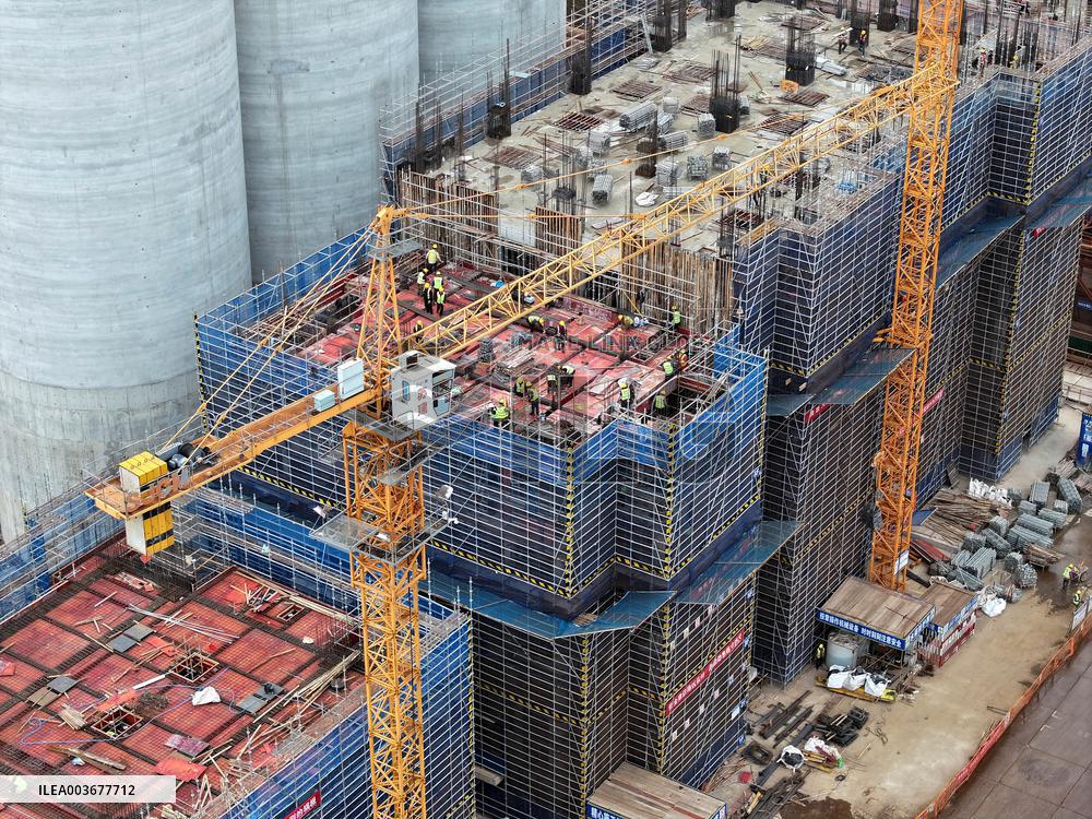 Lianyungang International Grain Distribution Center Constructio