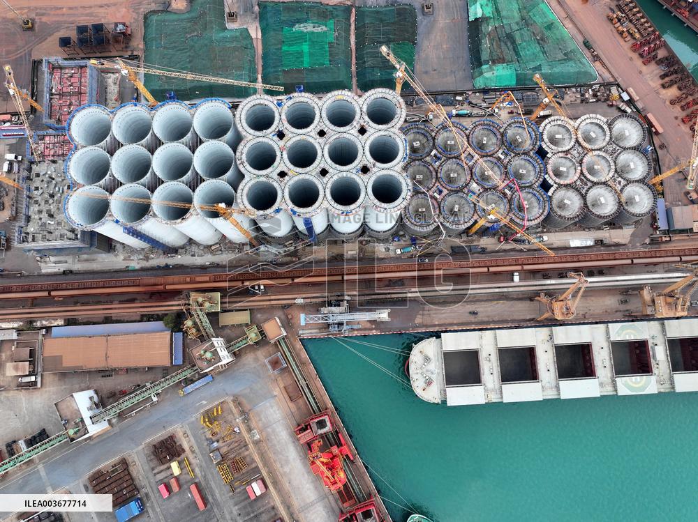 Lianyungang International Grain Distribution Center Constructio