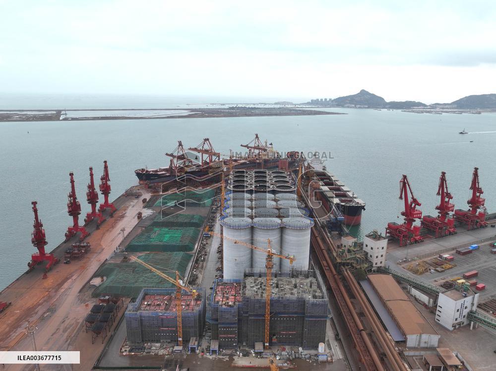 Lianyungang International Grain Distribution Center Constructio