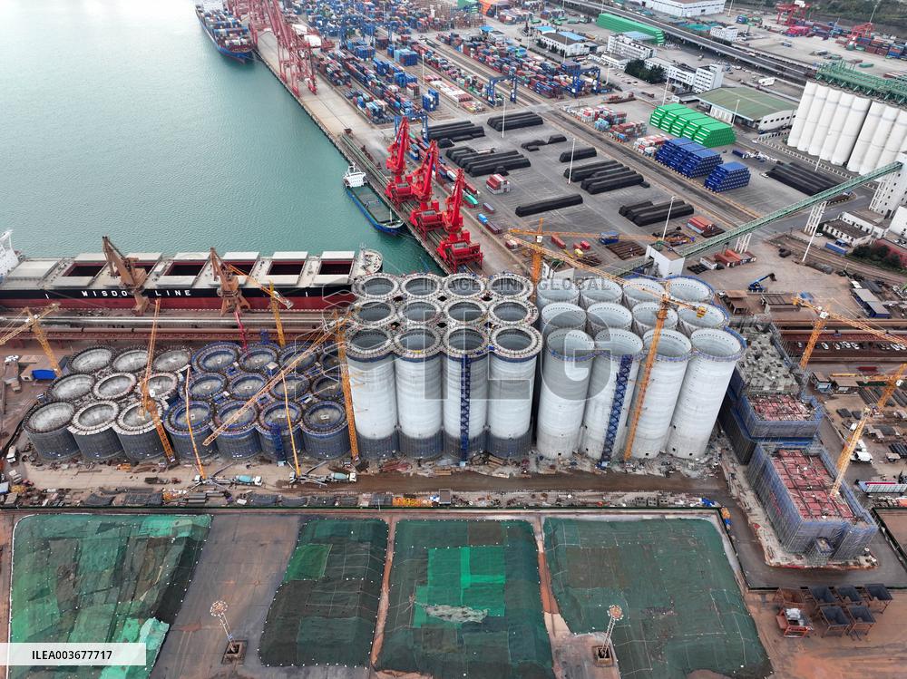 Lianyungang International Grain Distribution Center Constructio