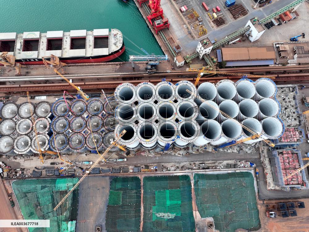 Lianyungang International Grain Distribution Center Constructio