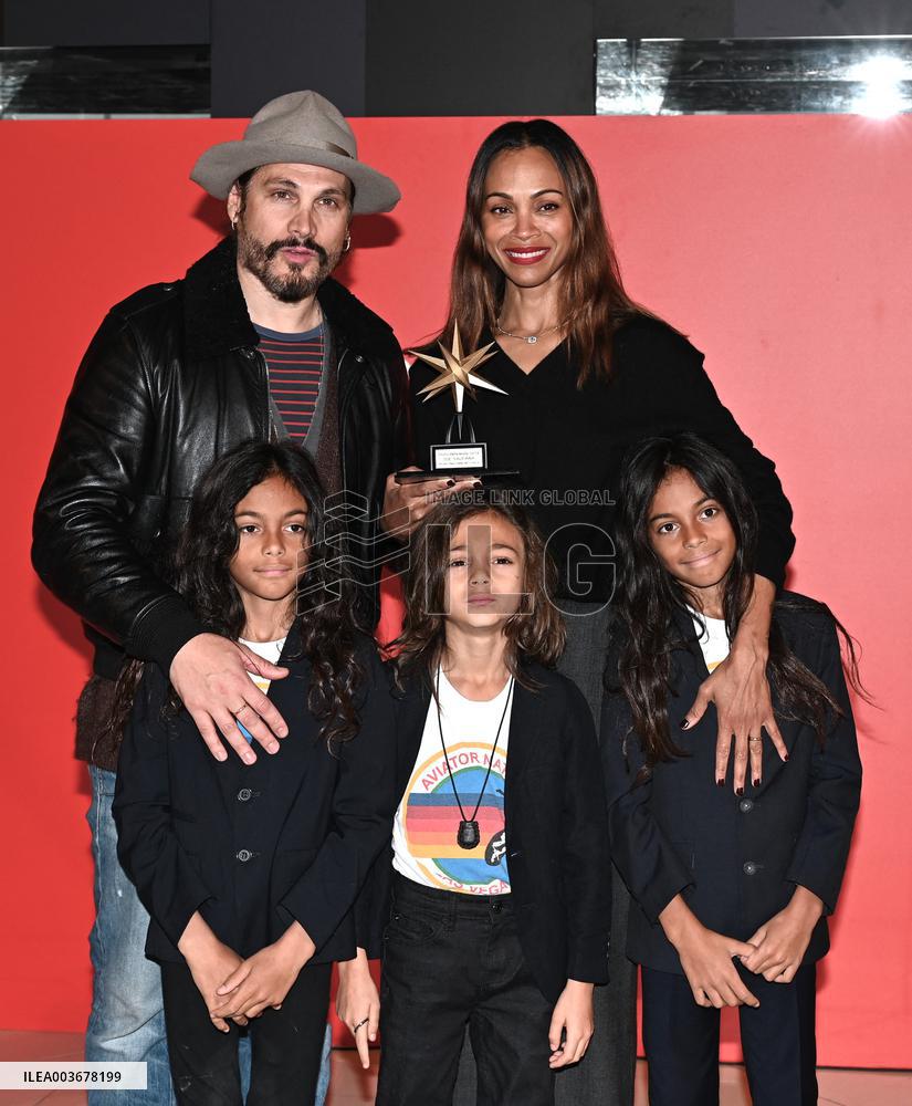 Zoe Saldana Honored - Turin