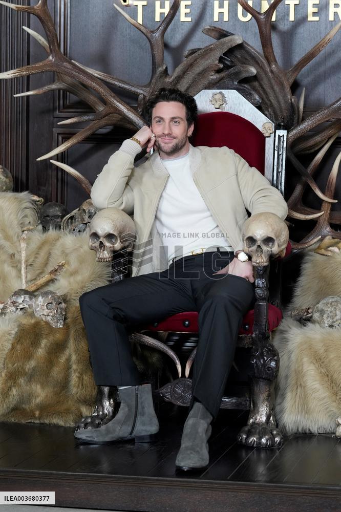 Aaron Taylor-Johnson At Kraven The Hunter Photocall - Madrid