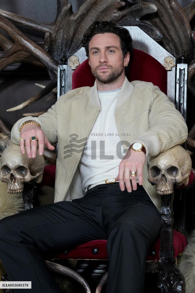 Aaron Taylor-Johnson At Kraven The Hunter Photocall - Madrid