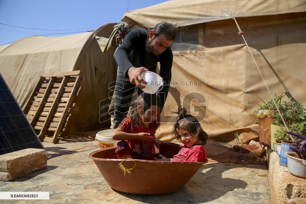 Al-Tah Camp For The Displaced - Idlib
