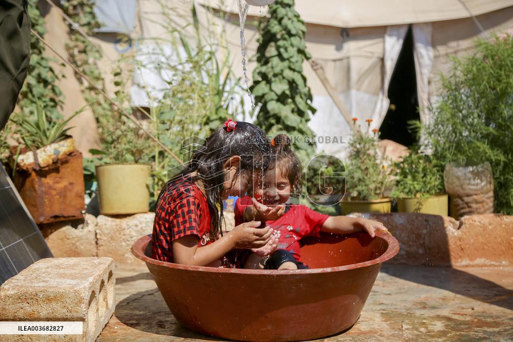 Al-Tah Camp For The Displaced - Idlib