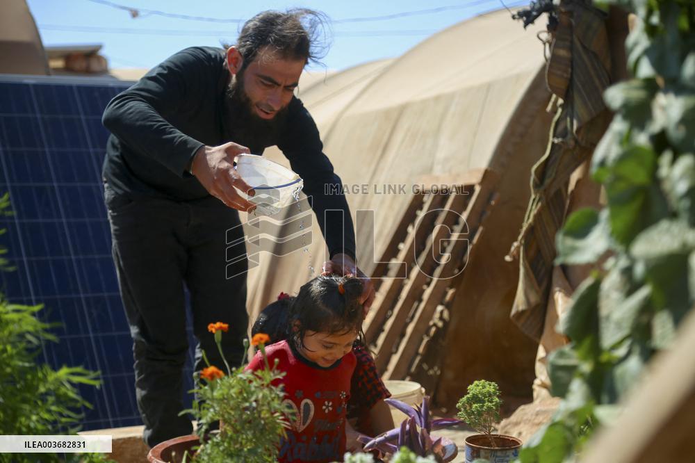Al-Tah Camp For The Displaced - Idlib