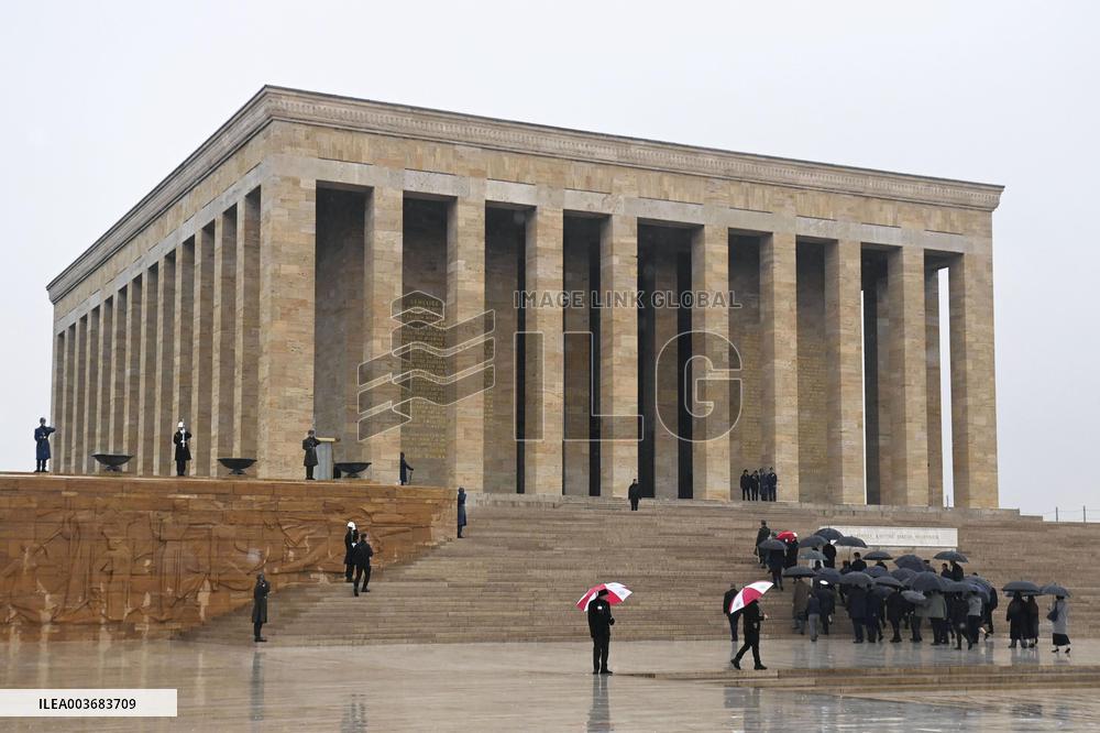 Japan crown prince, crown princess in Turkey