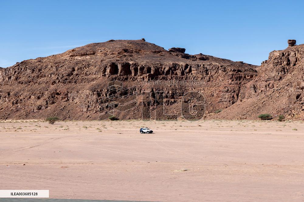 President Macron Visit To Al-Hijr Archaeological Site - Saudi Arabia