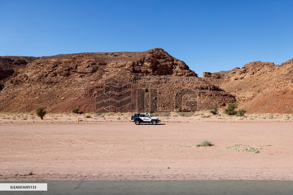 President Macron Visit To Al-Hijr Archaeological Site - Saudi Arabia
