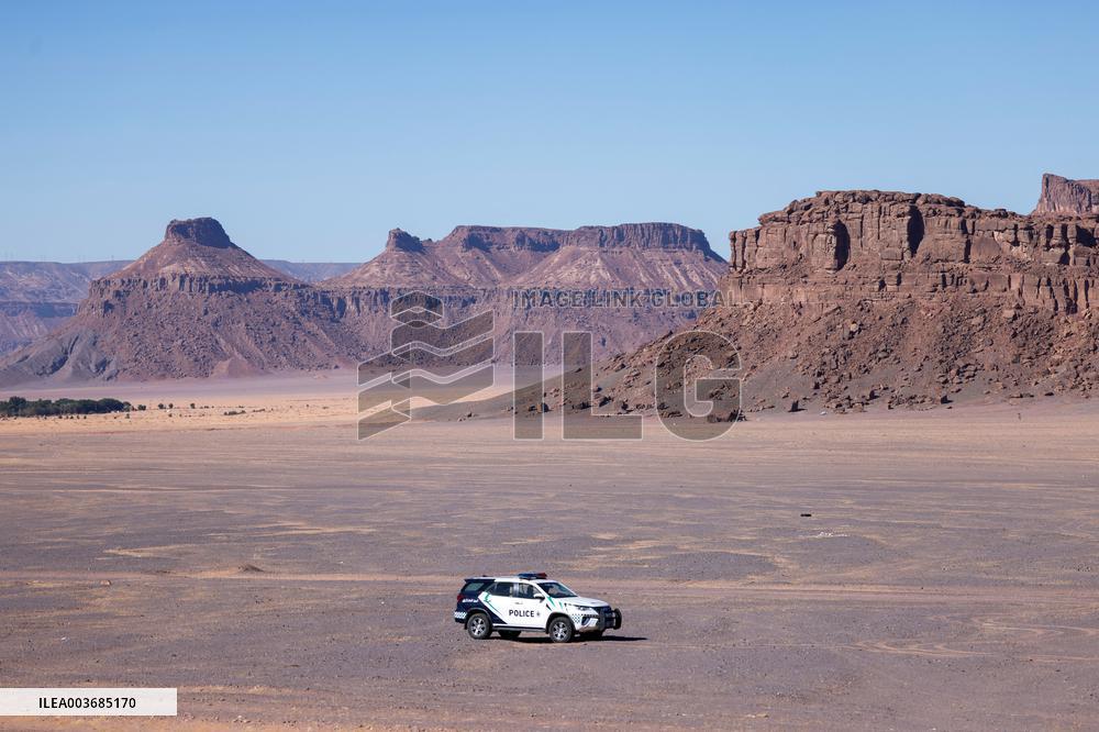 President Macron Visit To Al-Hijr Archaeological Site - Saudi Arabia