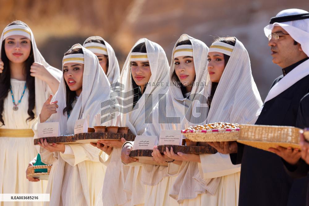 President Macron Visit To Al-Hijr Archaeological Site - Saudi Arabia