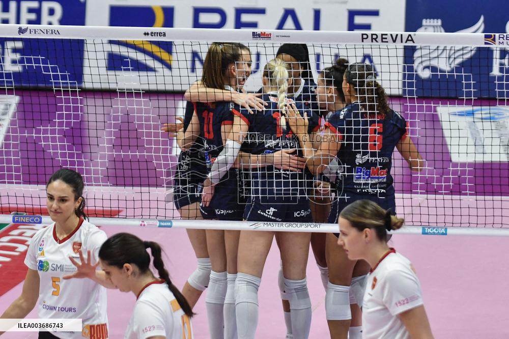 VOLLEY - Serie A1 Femminile - Reale Mutua Fenera Chieri '\''76 vs Roma Volley