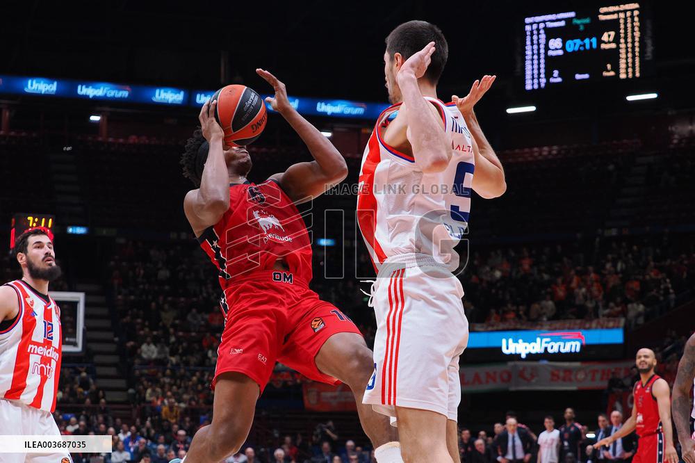 BASKET - Euroleague - EA7 Emporio Armani Milano vs Crvena Zvezda Meridianbet Belgrade