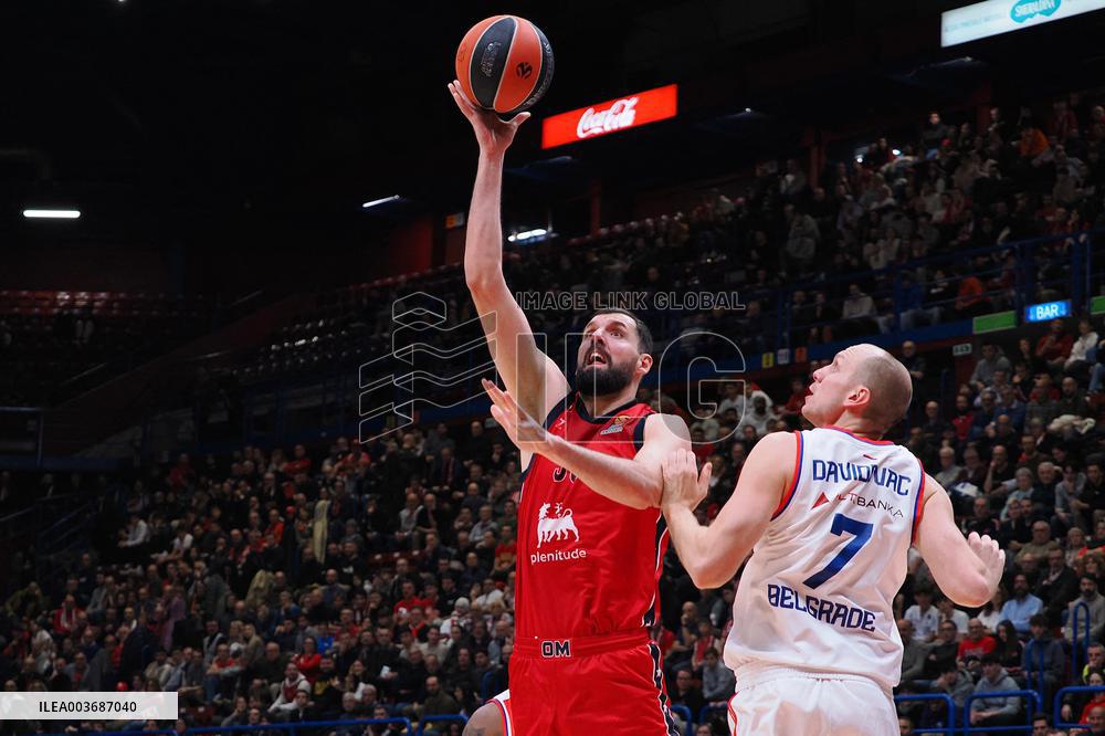 BASKET - Euroleague - EA7 Emporio Armani Milano vs Crvena Zvezda Meridianbet Belgrade