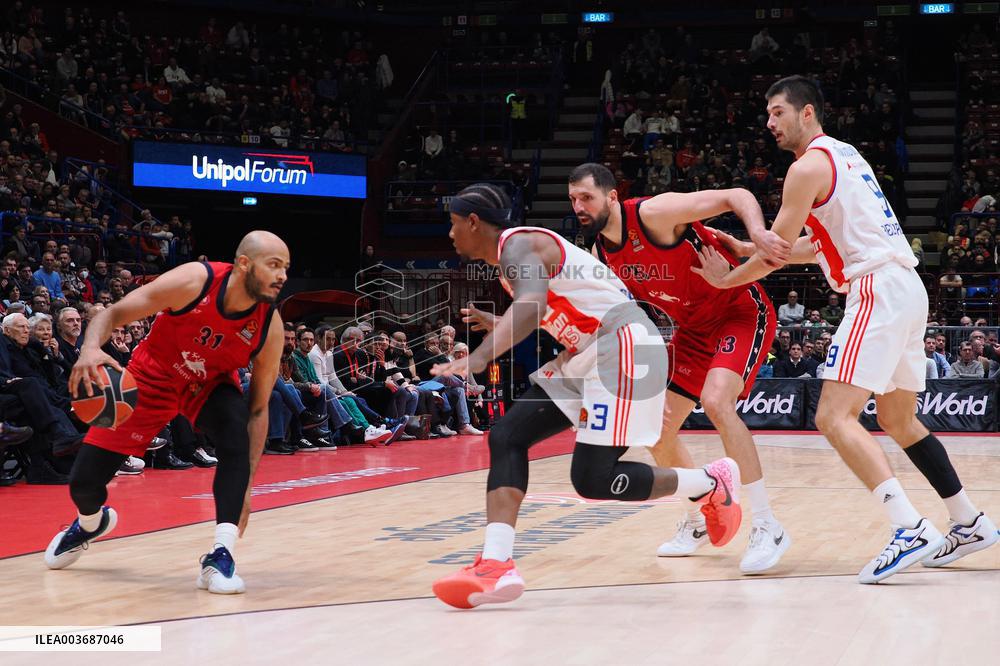 BASKET - Euroleague - EA7 Emporio Armani Milano vs Crvena Zvezda Meridianbet Belgrade