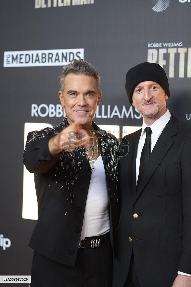 Better Man Premiere - Madrid