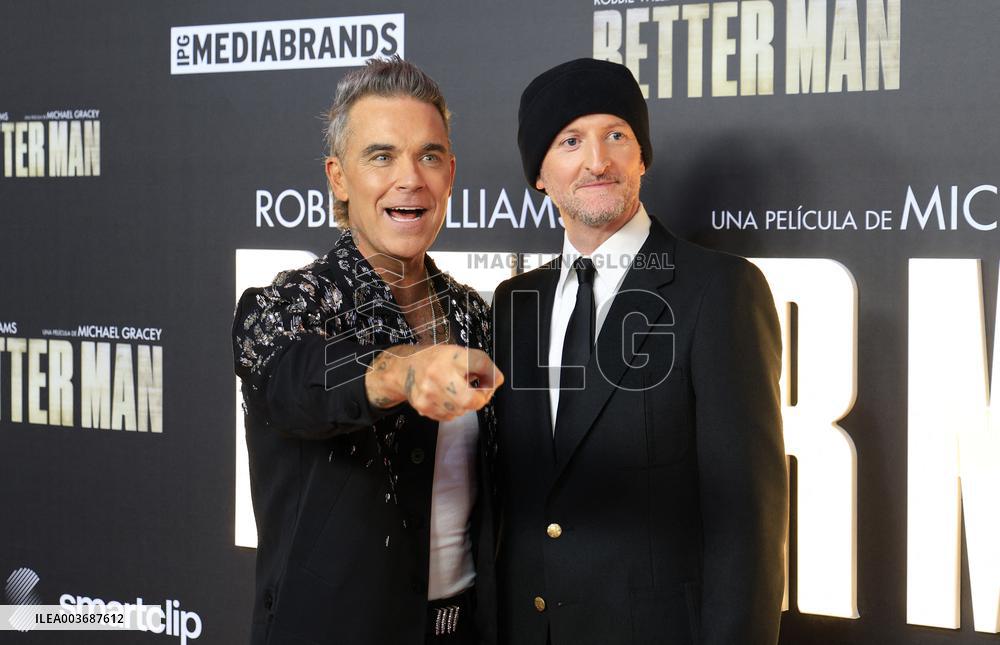 Better Man Premiere - Madrid