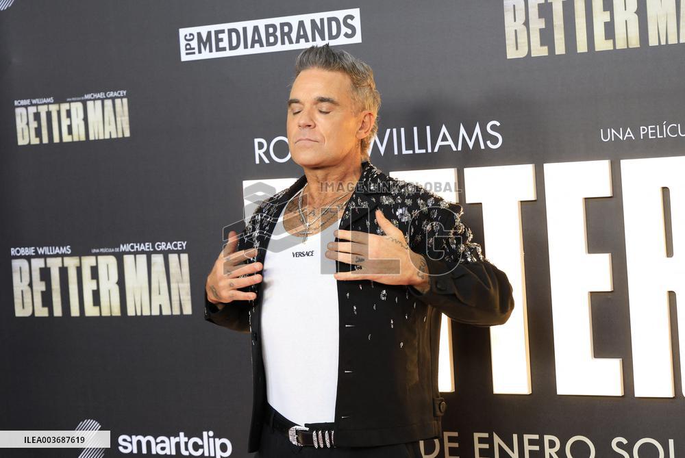 Better Man Premiere - Madrid