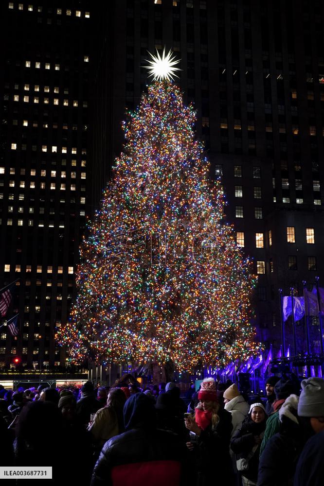 Xmas tree at Rockefeller Center