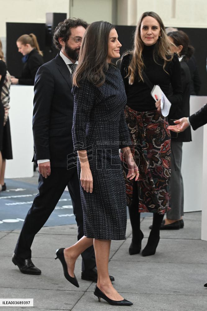 Queen Letizia presides over the commemoration of the 35th anniversary of El Mundo - Madrid