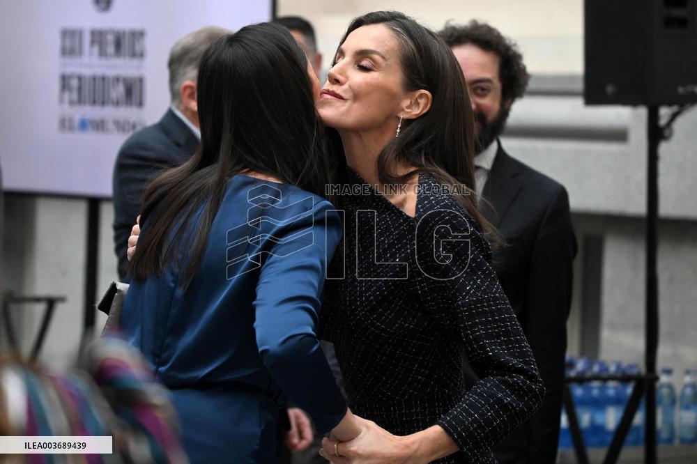Queen Letizia Commemorates 35 Years of El Mundo - Madrid