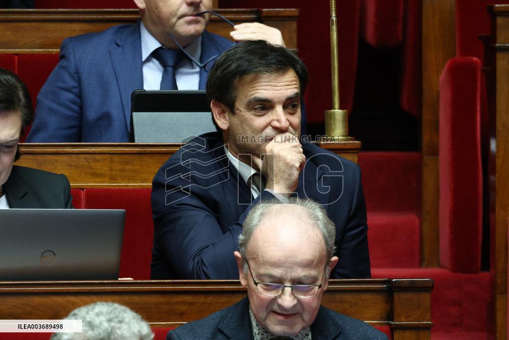Corsicans Deputies at Questions to the Government at The National Assembly - Paris