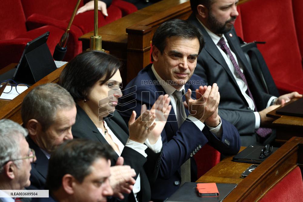 Corsicans Deputies at Questions to the Government at The National Assembly - Paris