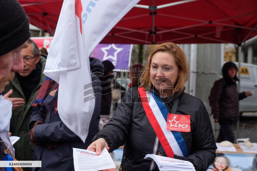 Public Service Demonstration - Paris