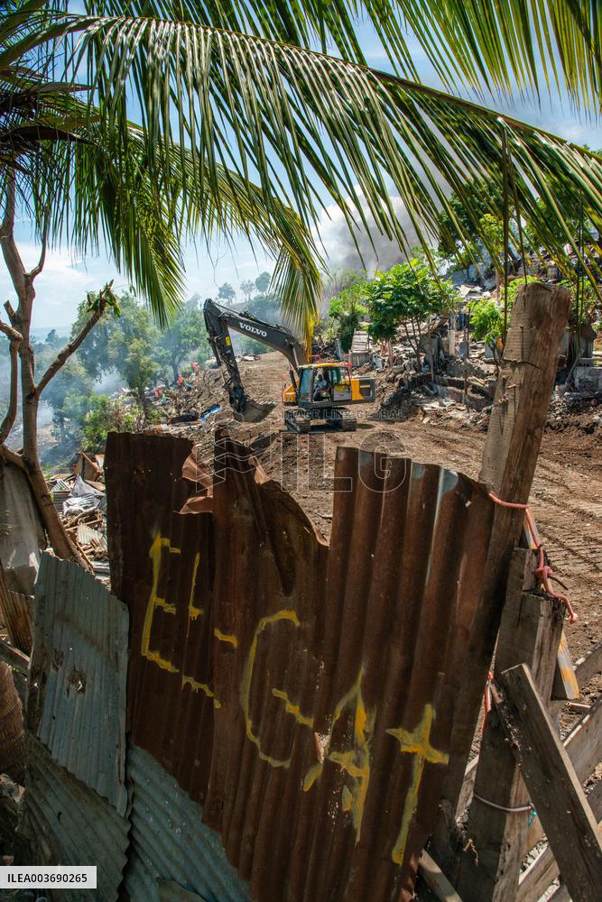 Destruction of One of Mayotte's Biggest Shantytowns