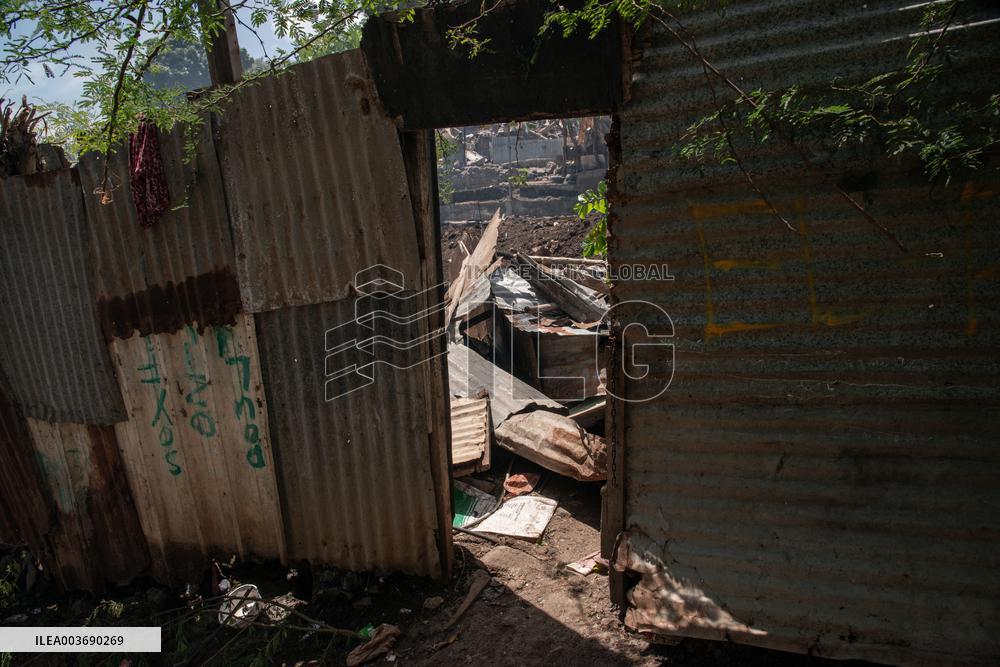 Destruction of One of Mayotte's Biggest Shantytowns