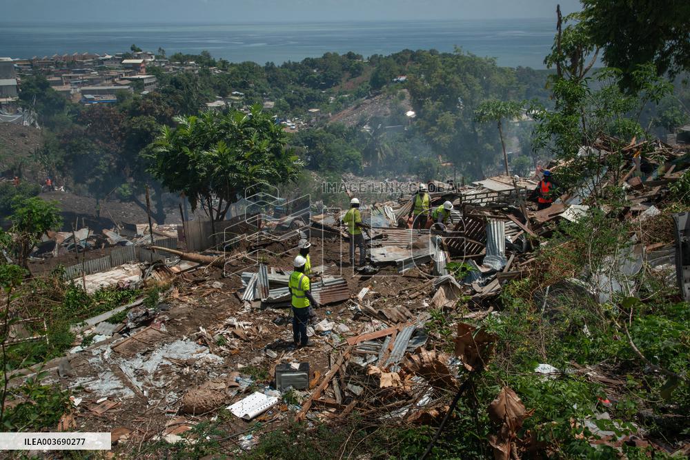 Destruction of One of Mayotte's Biggest Shantytowns