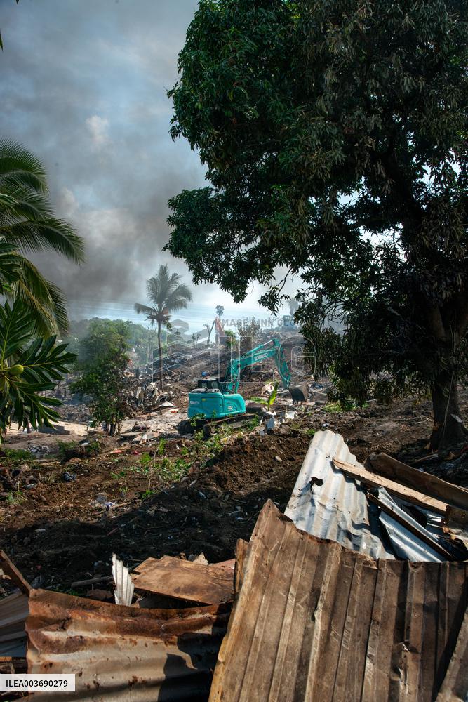 Destruction of One of Mayotte's Biggest Shantytowns