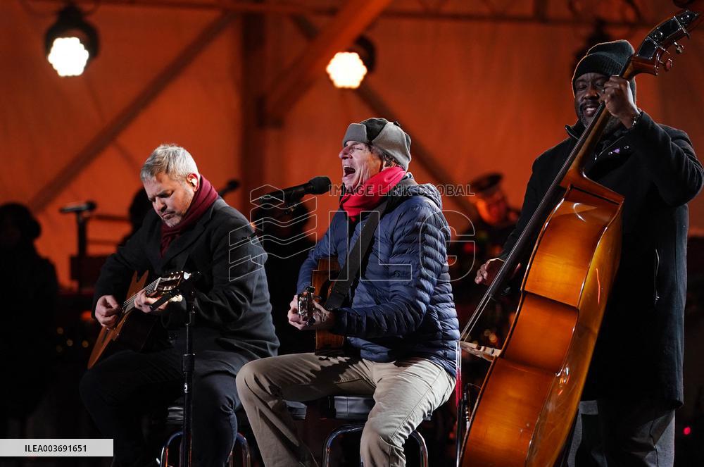 U.S. National Christmas Tree Lighting Ceremony in Washington