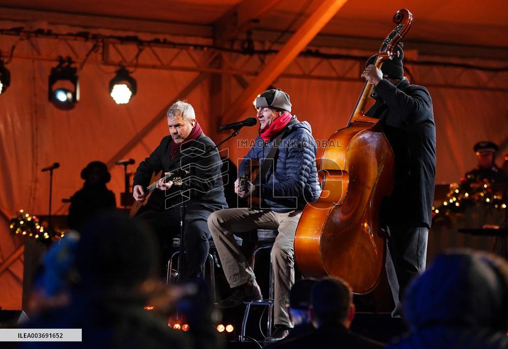 U.S. National Christmas Tree Lighting Ceremony in Washington