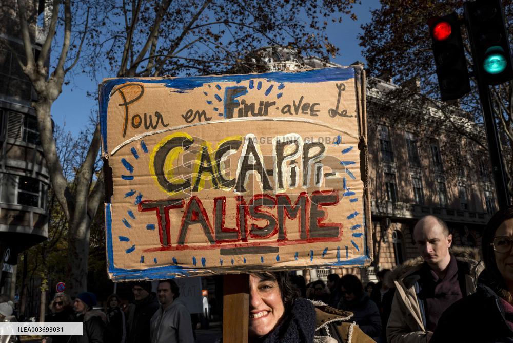 Public Sector Workers Protest - Toulouse