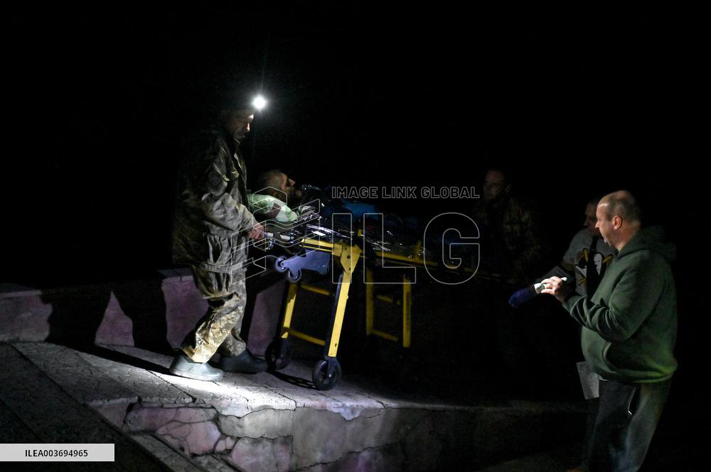 Forward Surgical Team of Ukraines 110th Territorial Defence Brigade in Zaporizhzhia region