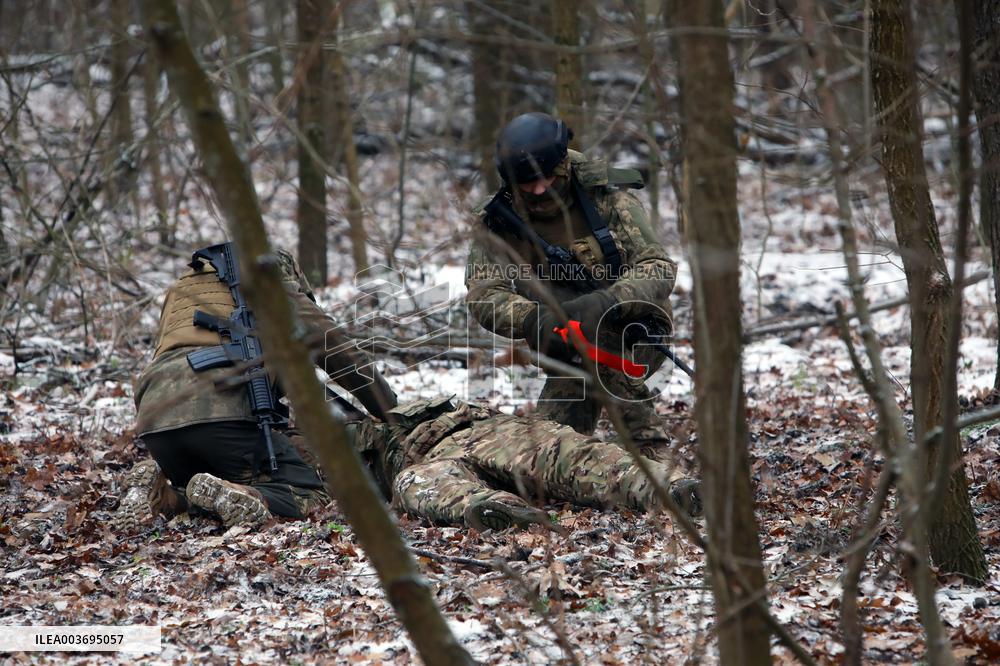 Comprehensive tactical drill in Kyiv region