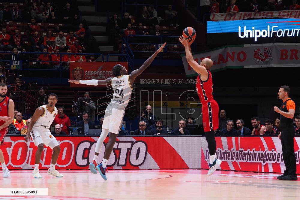 BASKET - Euroleague - EA7 Emporio Armani Milano vs LDLC Asvel Villeurbanne