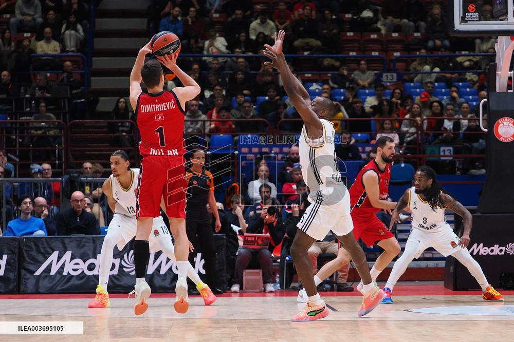 BASKET - Euroleague - EA7 Emporio Armani Milano vs LDLC Asvel Villeurbanne