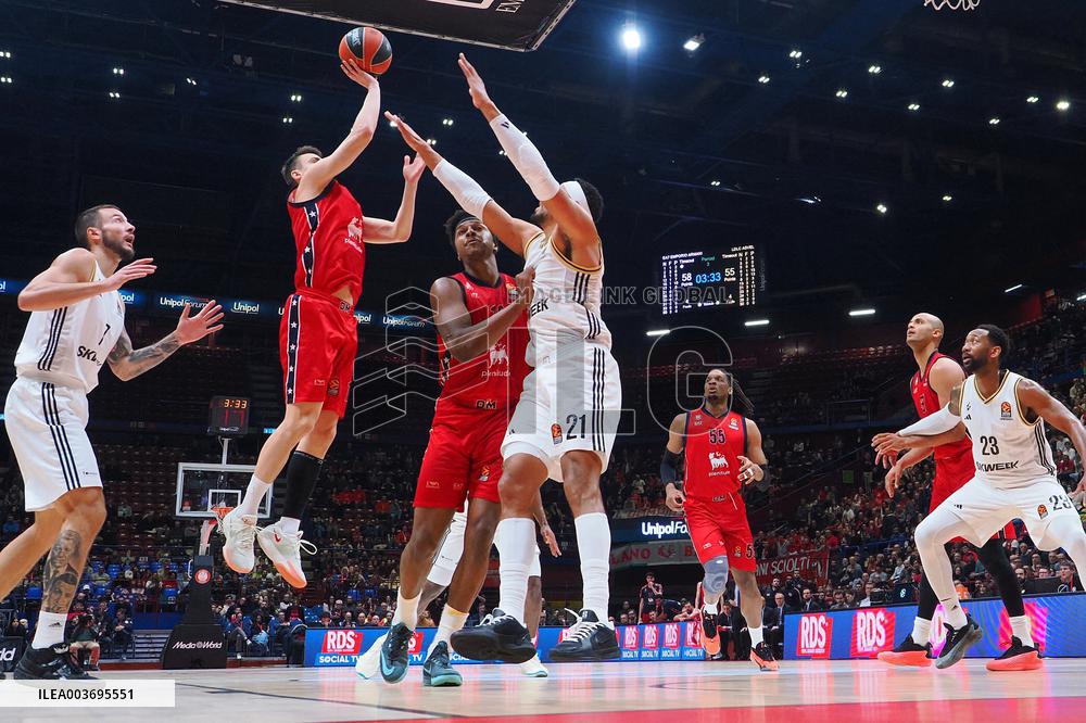 BASKET - Euroleague - EA7 Emporio Armani Milano vs LDLC Asvel Villeurbanne
