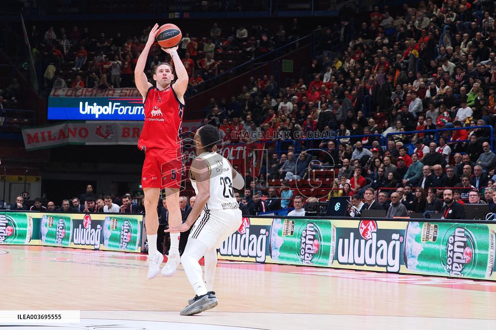 BASKET - Euroleague - EA7 Emporio Armani Milano vs LDLC Asvel Villeurbanne