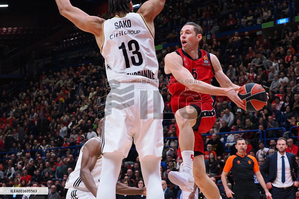 BASKET - Euroleague - EA7 Emporio Armani Milano vs LDLC Asvel Villeurbanne