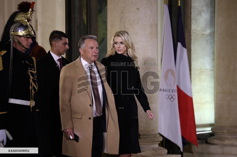 Trump, Macron, Zelensky Meeting - Paris