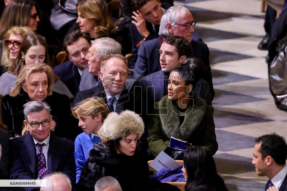 Official Reopening of Notre-Dame de Paris - Inside