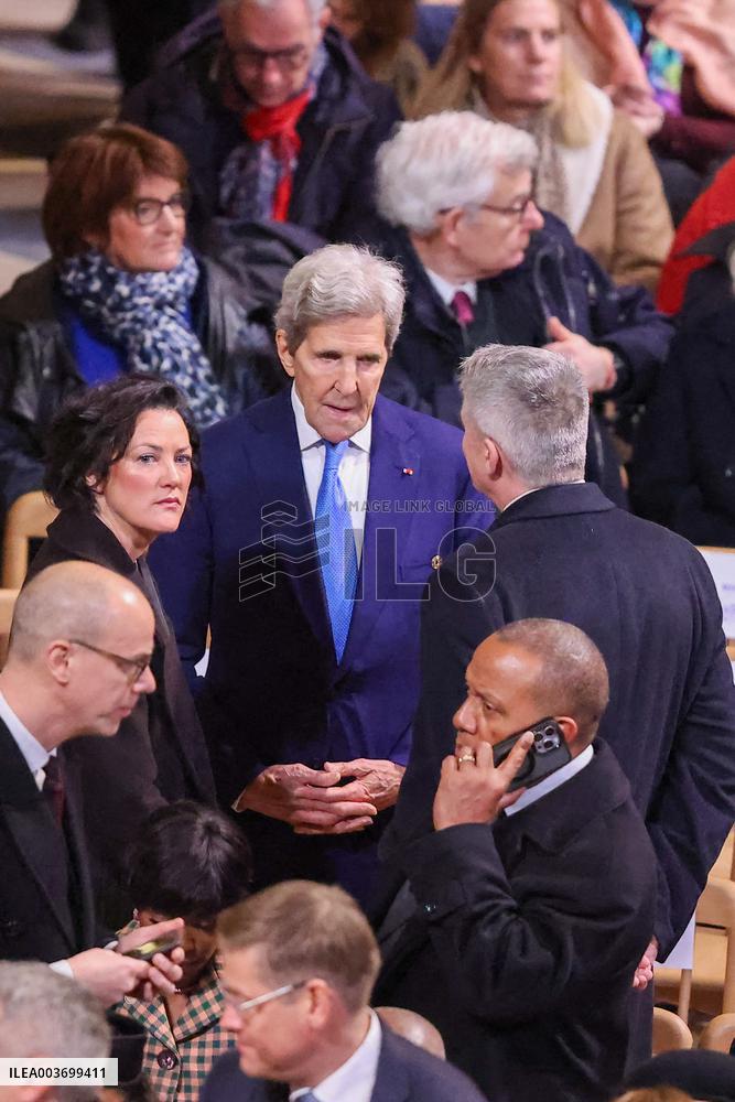 Official Reopening of Notre-Dame de Paris - Inside