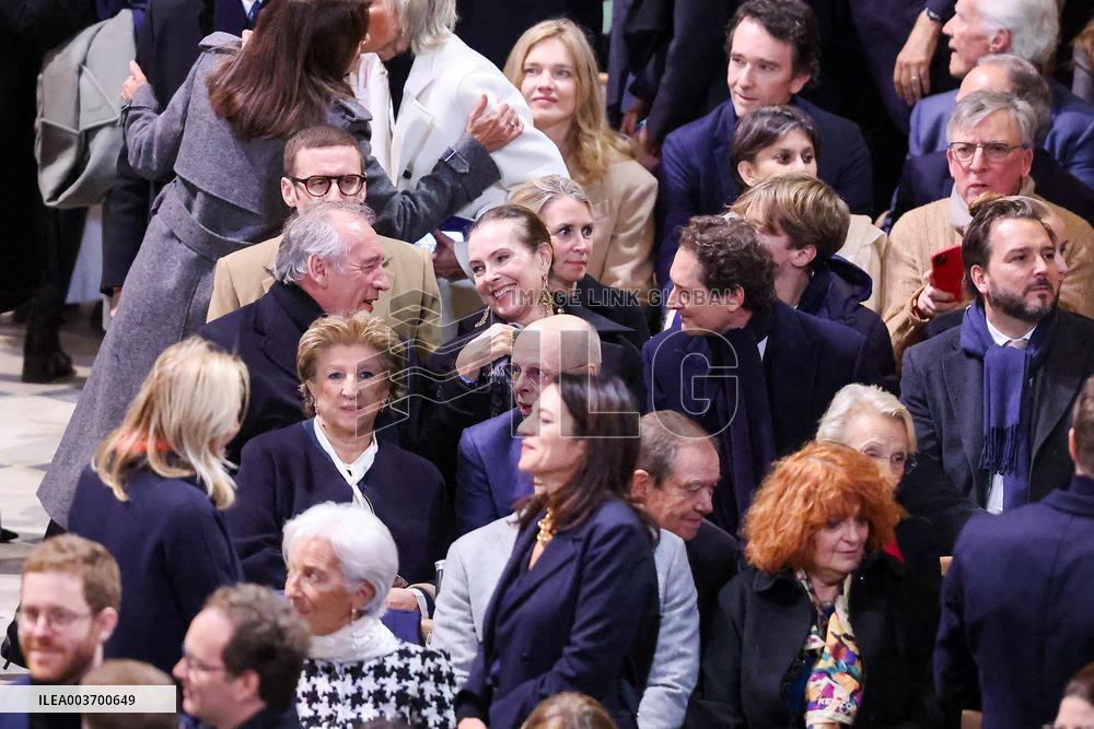Official Reopening of Notre-Dame de Paris - Inside
