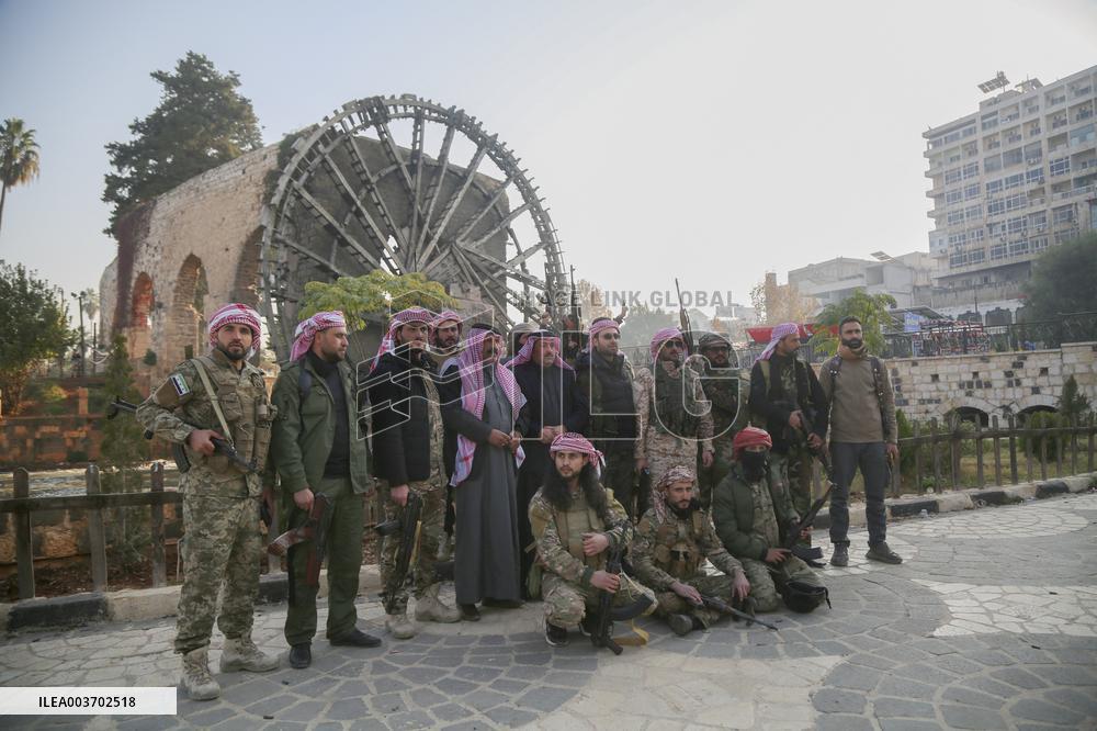 Rebels Led By HTS In Hama - Syria